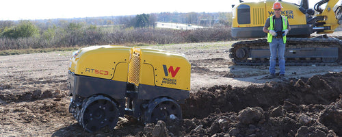 Compactor Trench Double Roller Wacker Neuson RTSC3