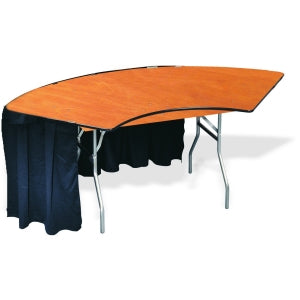 4' ID x 9' Serpentine Table