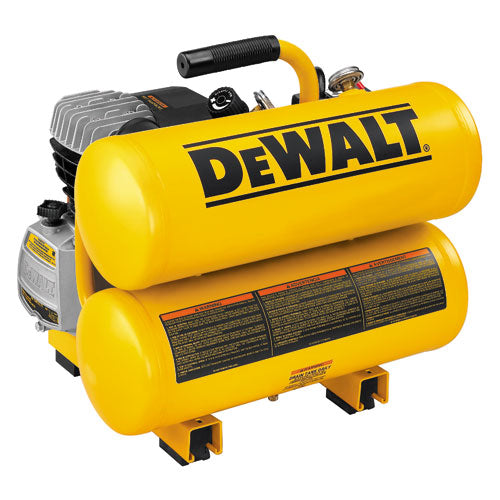 Air Compressor 1.1 HP Continuous 4 Gallon Electric Hand Carry