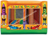 Inflatable 2 In 1 Crayon Bounce House
