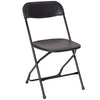 Chair Black Plastic