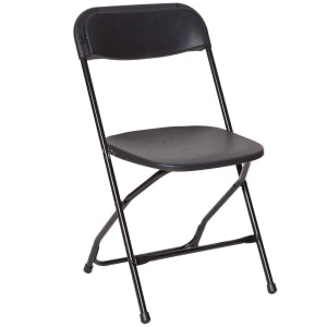 Chair Black Plastic