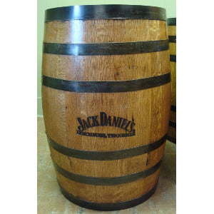 Whiskey Barrel Stamped Jack Daniels