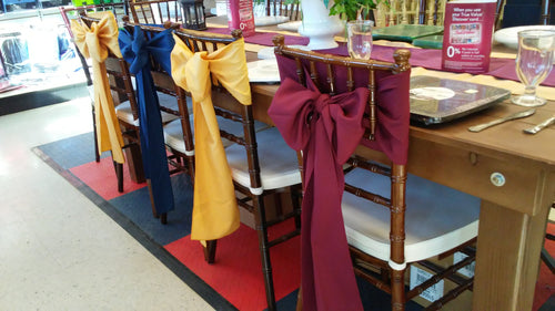 Linen Chair Tie (Sash)  8 x 110