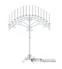 Candelabra 15-Lite Fan Floor Silver