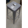 Stool Metal Barstool Gunmetal Gray