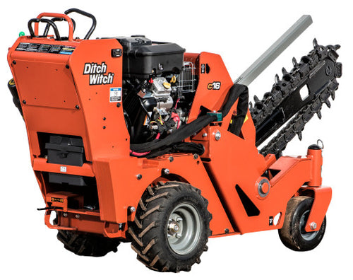 Trencher Ditch Witch C16, 4 x 24 Walk Behind