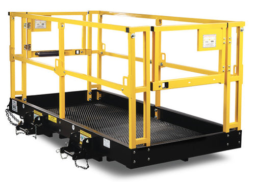 Aerial Work Platform 4' x 8' For Use With Telehandler or Forklift
