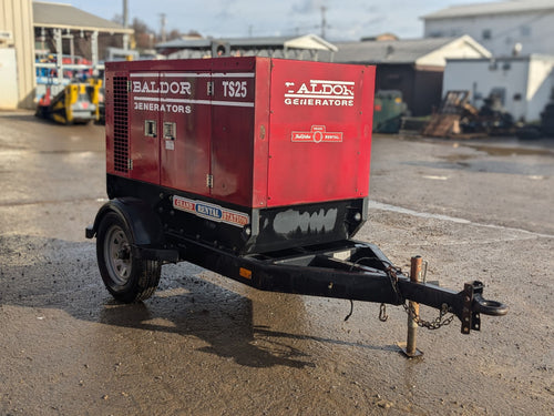 Baldor Towable Generator TS25 .. $7500