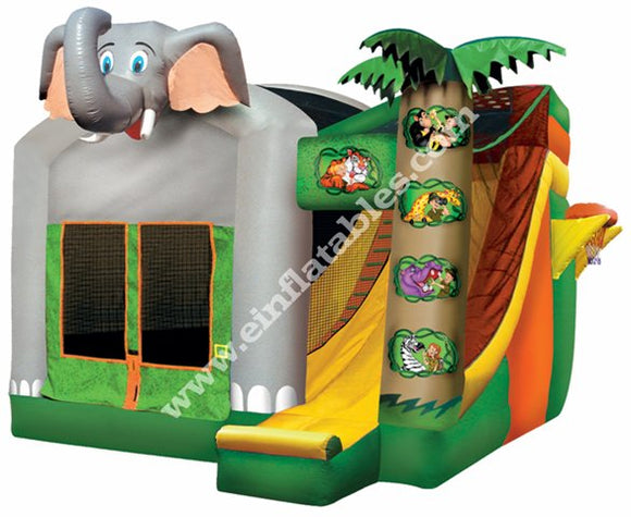 Inflatable 4 n 1 Bounce House Combo
