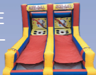 INFLATABLE, SKEE BALL TWO-LANE