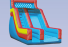INFLATABLE 16' BACKYARD SLIDE