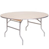 60 Table Round Wood