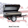 BBQ Grill 6' Tow Behind Charcoal / Smoker Combo (No Propane)