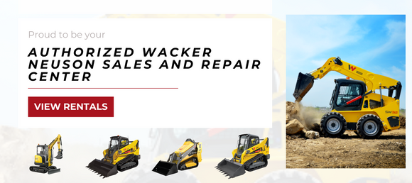 Proud to be your authorized Wacker Neuson sales and repair center View Rentals