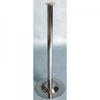 CHROME POLE BARRIER STANCHION