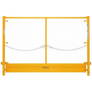 BilJax 5' End Panel Guard Rail (Set of 2) for 5' x 5' Scaffolding