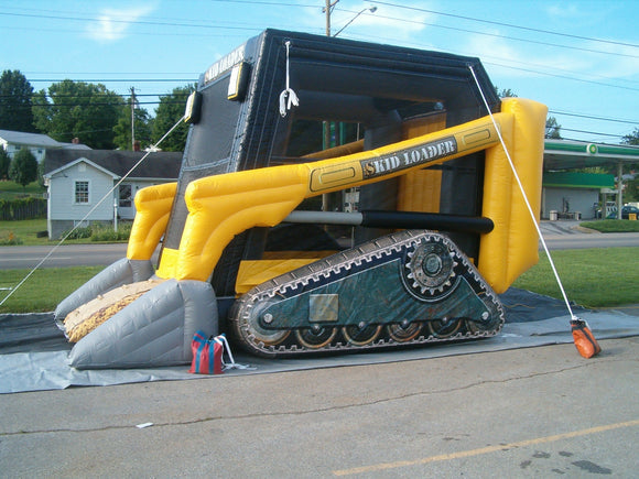 Skid Loader Inflatable Jump House